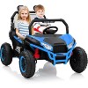 Remote-Control 24V Kids’ Off-Road UTV, 2-Seater Electric Ride-On Car w/Suspension, LED Lights, Outdoor Toy for Ages 3–8 - 4 of 4