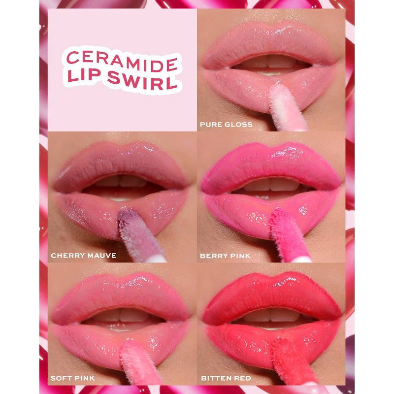 Makeup Revolution Swirl Ceramide Lip Gloss - 0.16 fl oz, 4 of 8