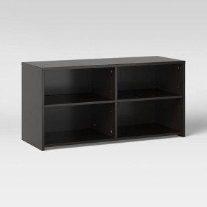 Storage TV Stand for TVs up to 43" Black - Room Essentials™ - 1 of 4