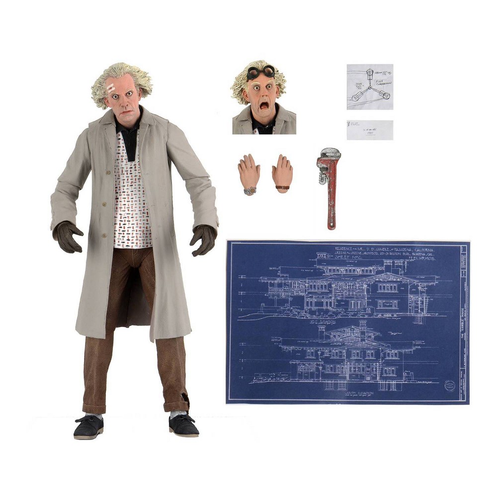 Photos - Action Figures / Transformers NECA Back to the Future - 7" Scale Action Figure - Ultimate Doc Brown 