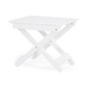 15"D x 22.75"W x 18.25"H Outdoor Folding Wooden Side Table - 3 of 4