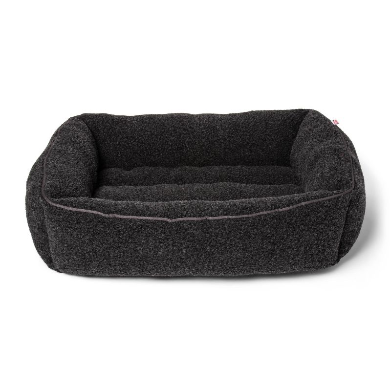 Modern Cuddler Rectangle Dog Bed - Boots & Barkley™, 1 of 11
