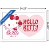 Trends International Hello Kitty: 25 Valentine's Day - Rose Framed Wall Poster Prints - 3 of 4