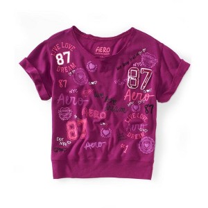 Aeropostale Womens Live Love Dream Pajama Sleep T-shirt - 1 of 1