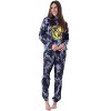Harry Potter Womens' Hogwarts Houses Tie Dye Cropped Hooded Jogger Set - 3 of 4