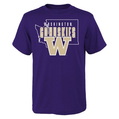 NCAA Washington Huskies Boys' Core T-Shirt - XS