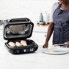 Ninja Foodi XL Pro Indoor 7-in-1 Grill & Griddle, 4- Quart Air Fryer, Roast, Bake, Dehydrate, & Broil, Silver/Black - 3 of 4