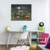 Stupell Industries Animal Pairs at Watering Hole, 40'' x 30'' - 3 of 4