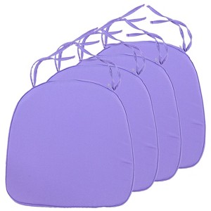 LeisureMod Modern Dining Chair Cushion Pads Set of 4 - 1 of 4