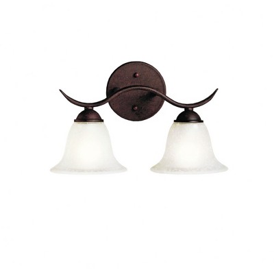 Kichler Lighting Dover 2 - Light Vanity in  Tannery Bronze