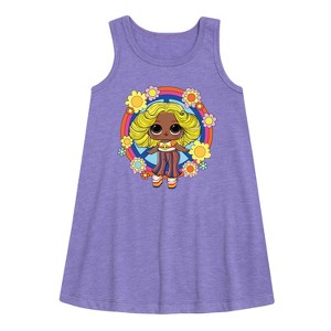 - LOL Surprise! - Free Spirit Doll Graphic Sleeveless Aline Dress - 1 of 3