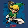 Boy's Nintendo The Legend of Zelda Link Sword Pull Over Hoodie - 2 of 4