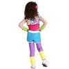 Toddler Girl's Work It Out 80s Costume