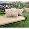 2pk Outdoor Wicker Pillow Set - Jordan Manufacturing - 2 of 3
