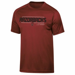 NCAA Arkansas Razorbacks Men's Poly T-Shirt - 1 of 3