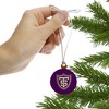 University of St. Thomas Primary Logo Mini Small Tiny Wood Christmas Tree Holiday Ornament - 2 of 4