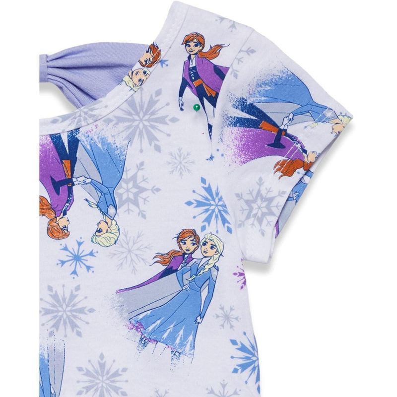 Disney Frozen Elsa Princess Anna Olaf Christmas Girls Skater Dress Little Kid , 4 of 8