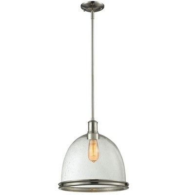 Z-Lite Mason 1 - Light Pendant in  Brushed Nickel