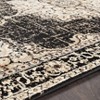 Hauteloom Lostwithiel Black Medallion Rug - 4 of 4