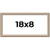 PosterPalooza | Panoramic Minimalist Silver Picture Frame - UV Acrylic, Foam Board Backing, Hanging Hardware - 2 of 4