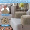 Unique Bargains Non Slip Scratch Resistant Soft Armchair Slipcovers with Twist Pins - 4 of 4