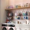 MaseiKar 5 Tier Closet Hanging Organizer, Clothes Hanging Shelves with 4 Hanging Hooks 5 S Hooks, Wire Storage Basket Bins, for Clothing Sweaters - 4 of 4