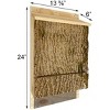 Uncle Dunkels Wooden Bat House; OBC Endorsed Rustic Handmade Bat Shelter Box - 3 of 4