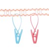 Unique Bargains Plastic Portable Windproof Non-Slip Clothes Drying Rope with Clips 1 Pc - 4 of 4