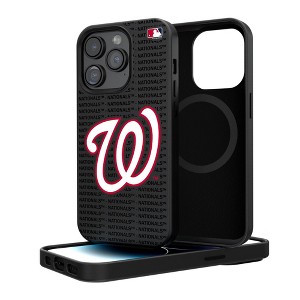 Keyscaper MLB National League Teams Text Backdrop MagSafe Compatible Cell Phone Case for Apple iPhone - 1 of 4