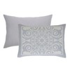 Lightweight Cotton Blend Oversized Jacquard Vintage Medallion Bedspread Set by Blue Nile Mills - 4 of 4