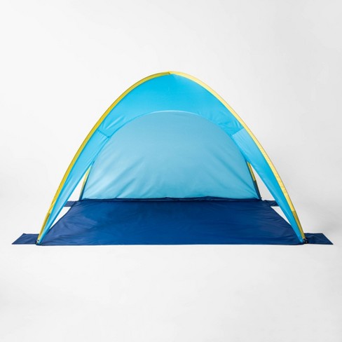 Pop Up Beach Shelter Blueyellow Sun Squad