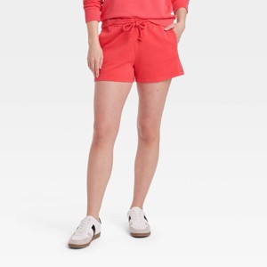 Women's Leisure Studio Mid-Rise Pull-On Shorts - Universal Thread™ - 1 of 3