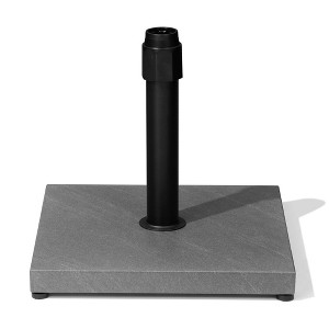 Crestlive Products 45lbs Patio Umbrella Base  Heavy Duty Outdoor Patio Market Umbrella Stand for Deck, Poolside, Balcony, Wind-Resistant Design - 1 of 4