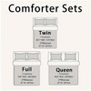 Boersma Turtle Comforter Set, Ocean Beach Turtle Bedding Set, Ocean Animals Comforter Fish Coral Bed Set - 2 of 2