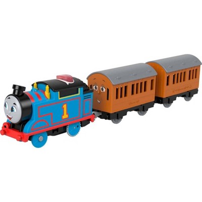 Thomas & Friends Motorized Talking Thomas Train with Annie & Clarabel Coaches
