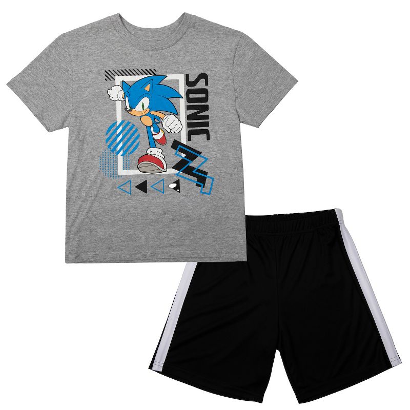 Sonic Boys 3-Pack Set - Includes Two Tees and Mesh Shorts, 2 of 7