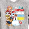 Boys' - Paw Patrol - Having Snow Much Fun Graphic Long Sleeve Fleece Sweatshirt - 2 of 4