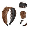 Unique Bargains Women's Dot Pattern Headband 5.91"x4.33" 1 Pc - 3 of 4