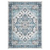 Large Washable Area Rug, Non-Slip Low Pile Vintage Boho Carpet for Living Room, Bedroom, Dining Room, Kitchen, Machine Washable Home Decor - 2 of 4