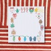 Jolly People Notepad 6" x 6" Square Notepad by Ramus & Co (100 Heavyweight Tear-Off Sheets) - 2 of 3