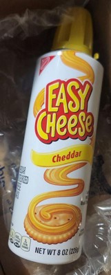 Easy Cheese Cheese Snack, Cheddar - 8 oz