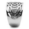 Slickblue Women's Stainless Steel Band Ring with Gold or Silver Finish, No Stone, Size 5-10 - 4 of 4