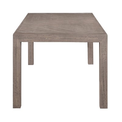 Auckland Dining Table Reclaimed Wood Weathered Gray - Steve Silver Co.