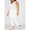 ELOQUII Women's Plus Size The Naomi Comfort Stretch Straight Leg Jean Crop - 4 of 4
