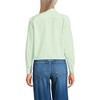 Lands' End Women's No Iron Boxy Cropped Shirt - 2 of 3