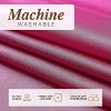 GoodGram 2 Piece Sheer Voile Faux Silk Spring & Summer 84 in. L Grommet Top Curtain Panels - 2 of 2