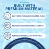 Swimline Hydrotools Pool Spiral Wound Vacuum Hose Accessory for Inground Swimming Pools with Kink-Free Swivel Cuff, 1.25" x 36' - 4 of 4