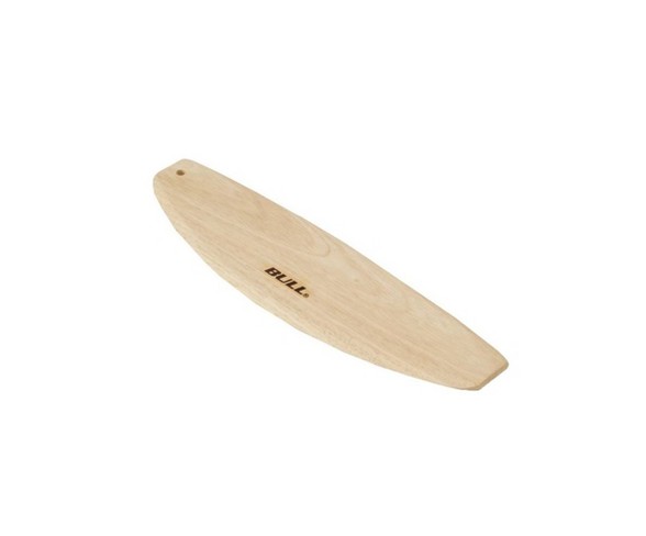 Bull Outdoor Products Bull 24221 Lightweight Durable All Surface Easy Cut Rocking Wood Pizza Cutter