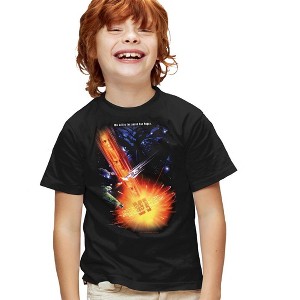 Boys' Star Trek Undiscovered Cntry(Movie) T-Shirt Black Large - 1 of 4