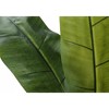 Monarch Specialties Artificial Plant 55 inch Tall Banana Tree Indoor Faux Fake Floor Greenery Potted Real Touch Decorative Green Leaves Black Pot - 4 of 4